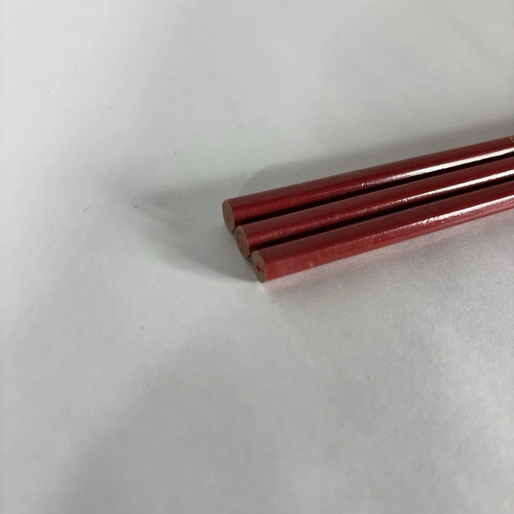 VTG J. R. Moon Color-Chek 702 Thin Lead Pencils (3)‎ NEW